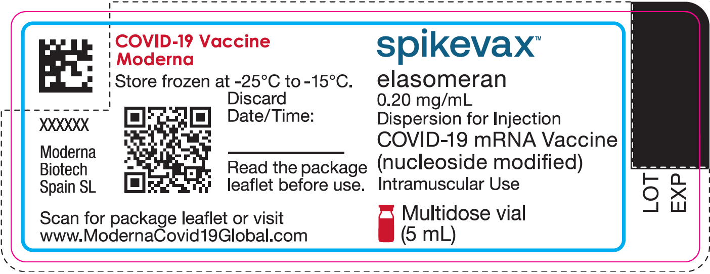 SPIKEVAX Vial Label 2