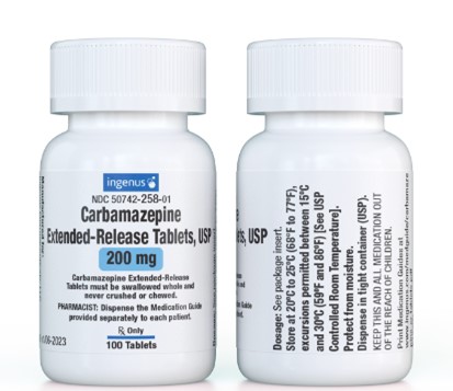 This is a bottle of Carbamazepine Extended-Release Tablets, USP 200mg