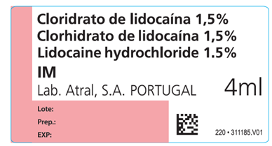 Lentocilin S 1200; 1 200 000 IU / 4 mL, Ampoule Label: