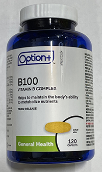 B100 Vitamin B Complex Timed Release