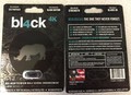 Bl4ck 4K, étiquettes de front et de dos