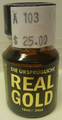 Real Gold 10 mL, étiquette de front