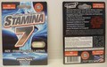 Stamina 7, étiquette de front et de dos