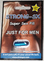 Strong-SX – étiquette affichée sur le devant