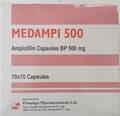 Medampi 500 (Ampicillin Capsules BP 500 mg)