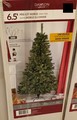 6.5 foot Pre-Lit Noble Pine Tree Box