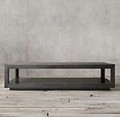 La Salle Metal-Wrapped Coffee Table