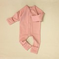 Mini Boo Bamboo Playsuit, Barely Blush