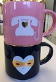 Valentine's Day stackable Mugs
