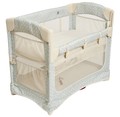 Clear-Vue Bedside Crib with Mattress