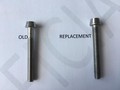 Old and Replacement Screws 