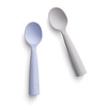 Teething spoon set Lavender and Grey