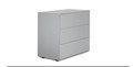 100144158 - Lauki 32”  Three Drawer Dresser - Glacier Grey