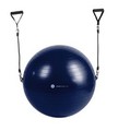 Swiss Ball with Elastic Straps (Dark Blue)