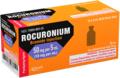 Emballage du bromure de rocuronium injectable destiné au marché américain distribué par Avir Pharma Inc.