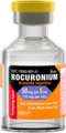 Fiole du bromure de rocuronium injectable destiné au marché américain distribué par Avir Pharma Inc.