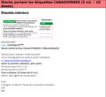 Annexe C â Étiquetage des fioles et des boîtes de COVISHIELD, vaccin contre la COVID-19 (ChAdOx1-S [recombinant]), bilingue en français et en anglais, approuvé par Santé Canada (stocks portant un étiquetage particulier au Canada) - 1/3
