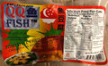 QQ Fish – Croquette de poisson style de tofu – 200 grammes (étiquette de l'emballage extérieur)