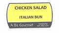 A Bis Gourmet - Chicken Salad  Italian Bun