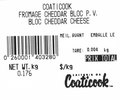 Coaticook Bloc Cheddar Cheese
