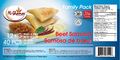 Al-Shamas Food Products : Samosa de bŒuf - 1.2 kg