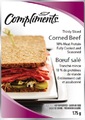 Compliments brand Corned beef, 175 g - front