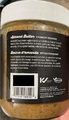 Co-op Gold Pure â Almond Butter â Crunchy Roasted â 500 grams (back)