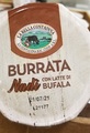 La Bella Contadina â Burrata Nadi con latte di bufala (fromage) â 125 grammes (code de lot)
