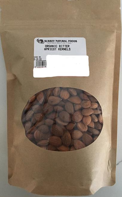Surrey Natural Foods - « Organic Bitter Apricot Kernels »