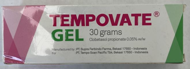 Tempovate Gel (Traitement des affections cutanées)