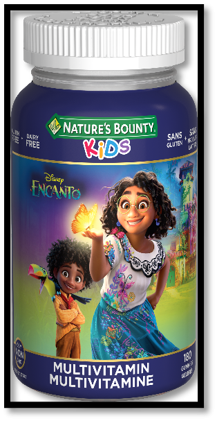 Nature’s Bounty Kids Disney Encanto (180 gélules)