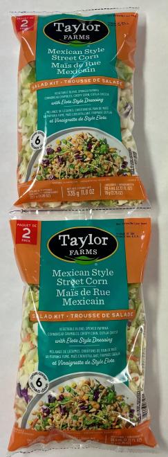 Taylor Farms - Trousse de salade - Maïs de rue mexicain (paquet de 2) - 2 x 335 g - Avant