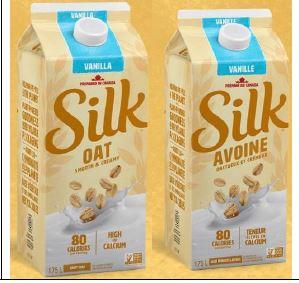 Silk - Oat Beverage Vanilla - 1.75 L - Avant, Derrière