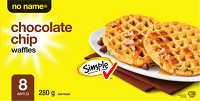 no name - Chocolate Chip Waffles (8) - Front