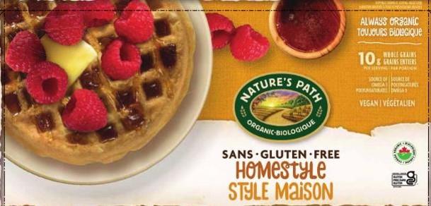 Natures Path biologique  Gaufres Style maison sans gluten