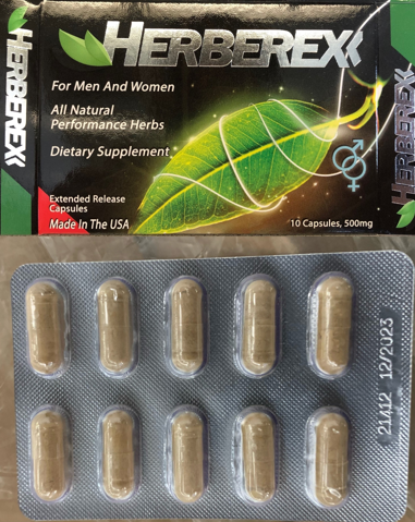 HERBEREX (with no NPN) Sexual enhancement