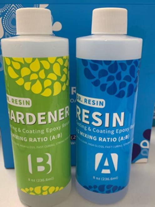 Dr. Resin 16 onces (2 bouteilles de 8 onces)
