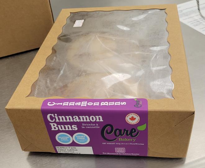 Care Bakery - Cinnamon Buns - 350 g - Front