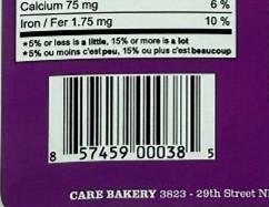 Care Bakery - Cinnamon Buns - 350 g - UPC