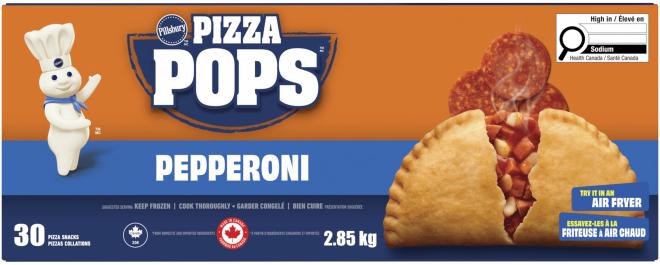 Pillsbury - Pizza Pops Pepperoni - 30 count - Front