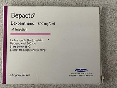 Bepacto (Dexpanthenol 500 mg/2 ml)