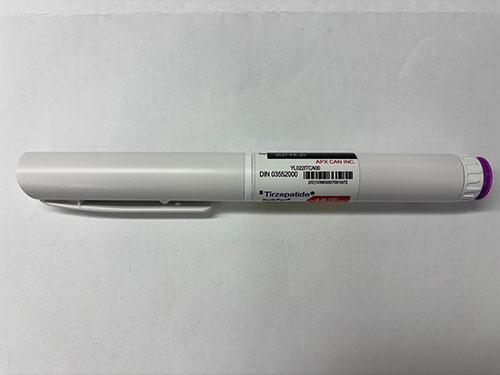 Counterfeit KwikPen tirzepatide injection