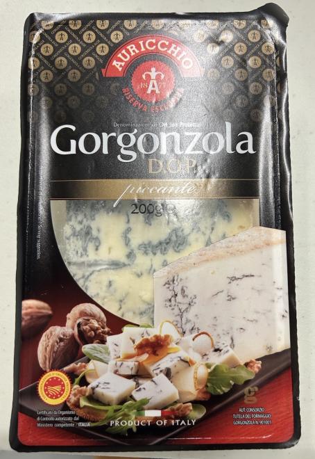 Auricchio - Gorgonzola D.O.P. Piccante - 200 g - Avant