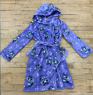 Image 1: Robe de chambre AGATHA 4-12 ans – Lilas