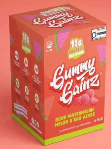 Gummy Gainz - Sour Watermelon - 6 x 49 g - Avant