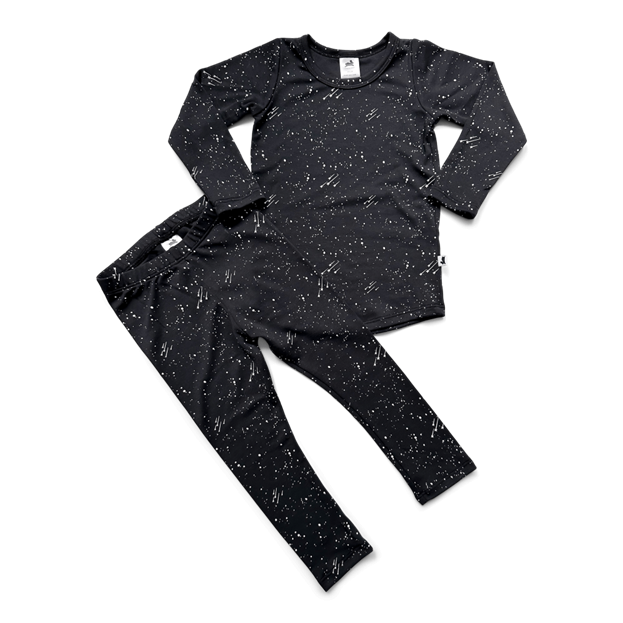 Image 17: Shooting Stars 2-Piece Bamboo Long-Sleeve Lounge Set