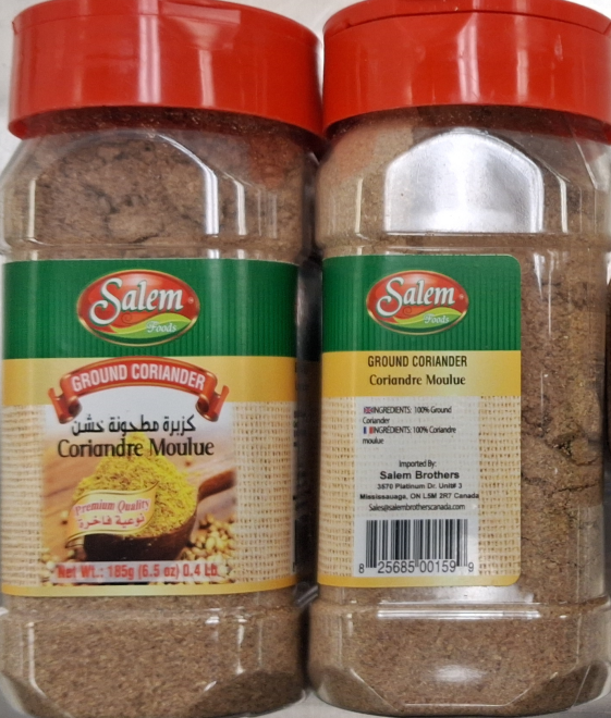 Salem Foods brand Ground Coriander