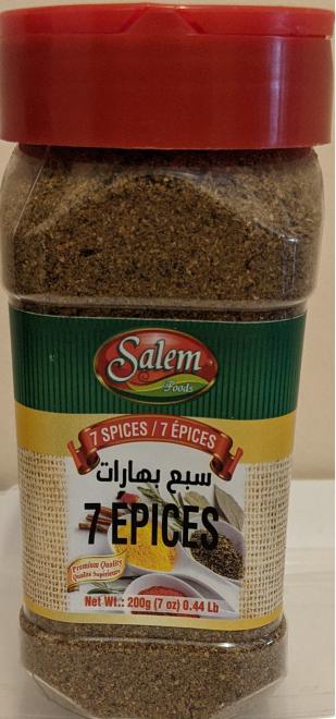 Salem Foods brand 7 Spices
