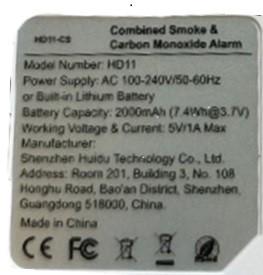 Image 4: Label on back of product