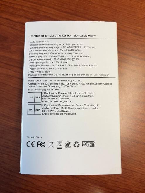 Image 6: Back of Product Packaging